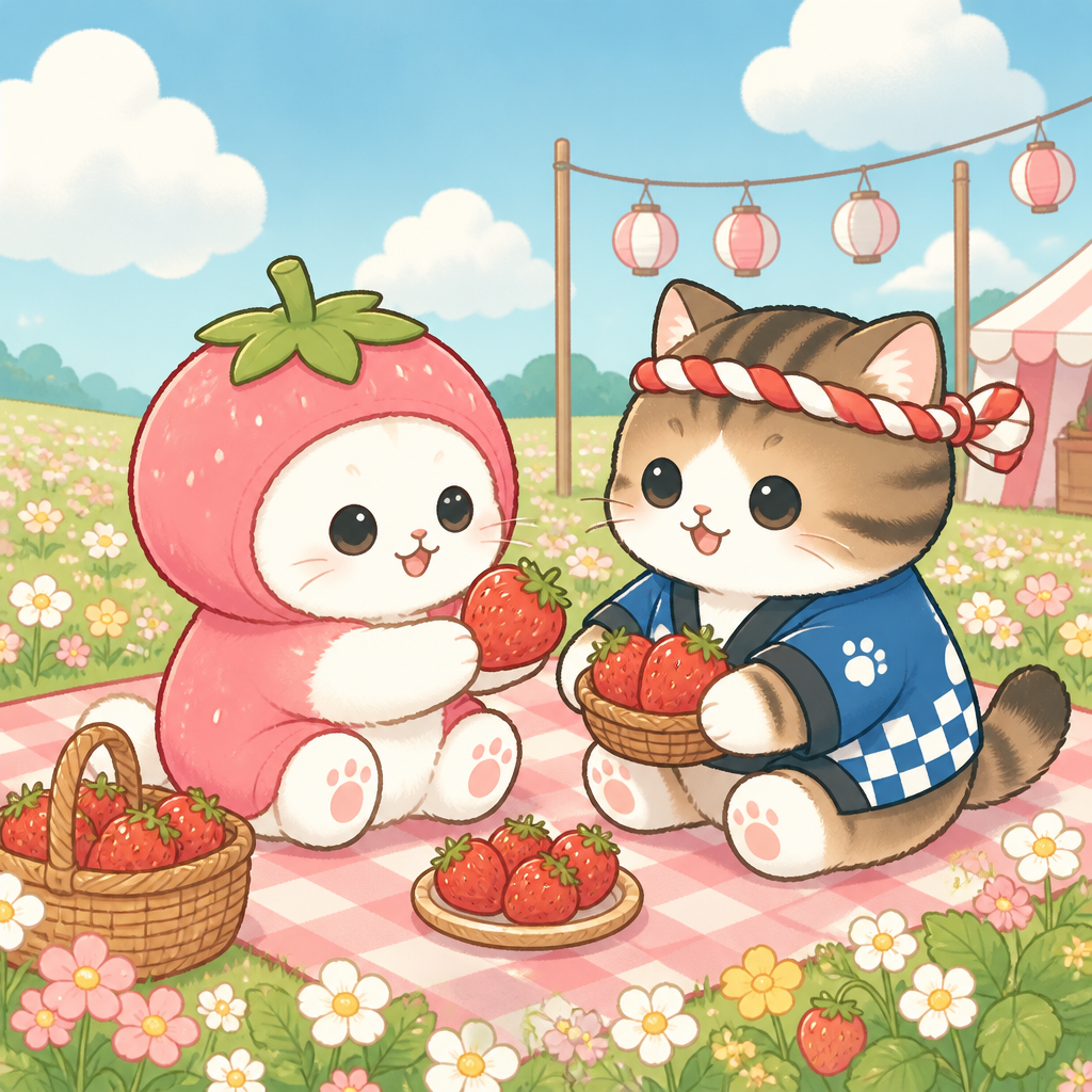 Strawberry picnic
